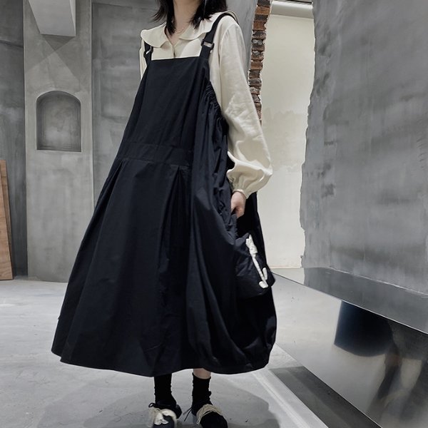 モード×可愛い柔らかい雰囲気を纏えるジャンパースカート『7選』 – WAMODA