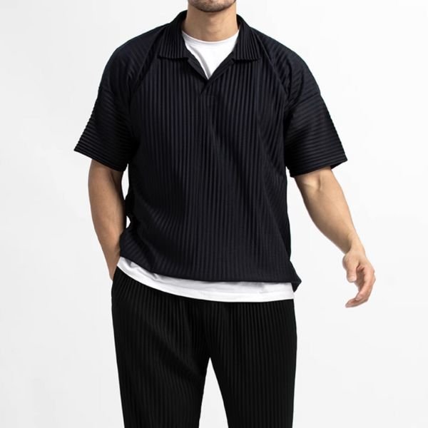 【MANSON】太リブスキッパーポロシャツ WMD69012 - WAMODA