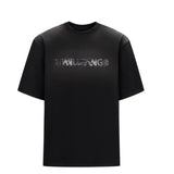 【TIWILLTANG】グラフィックロゴラバープリントオーバーサイズ半袖Tシャツ WMD27081 - WAMODA