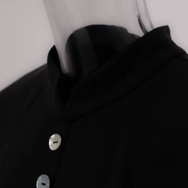【APOZi】マオカラーシャツ切り替えタイダイ柄マキシワンピース WMD43034 - WAMODA