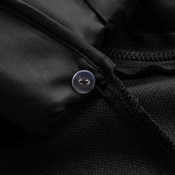 【FRKM SCD】ショルダーパッドスタンドカラー半袖ジャケット WMD25075 - WAMODA