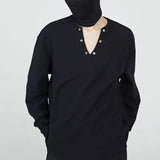 【FRKM SCD】キーネックワッフルロングTシャツ WMD25142 - WAMODA