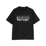 【Kami anger】 ロゴプリントデザイン半袖コットンTシャツ WMD4019 - WAMODA