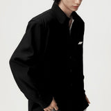【KOTAE】 ポケットメタルパーツデザインベーシックシャツ WMD24007 - WAMODA