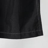【RAYSHOW】ホワイトステッチデザイン半袖シャツ WMD28017 - WAMODA