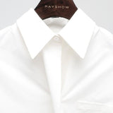 【RAYSHOW】アシンメトリーダイアゴナルシャツ WMD28023 - WAMODA