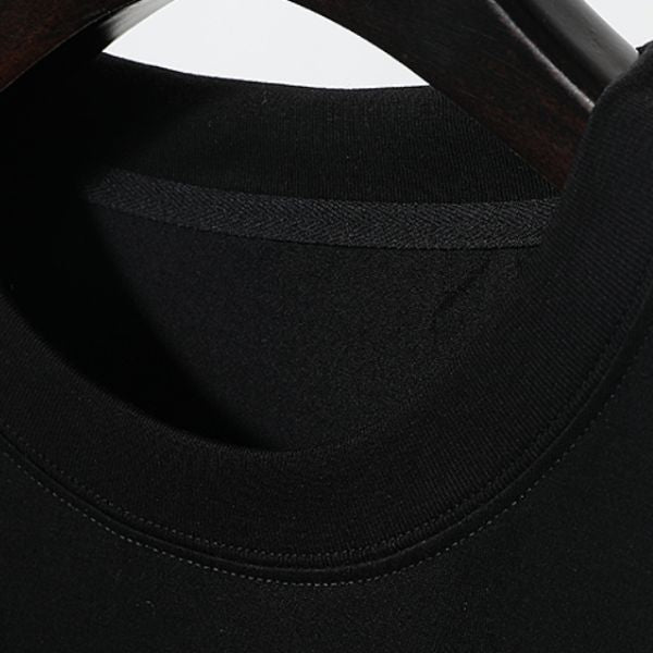 【RAYSHOW】ダブルレイヤード抽象プリント半袖Tシャツ WMD28025 - WAMODA
