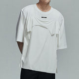 【TIWILLTANG】フロントダブルレイヤー半袖Tシャツ WMD27019 - WAMODA