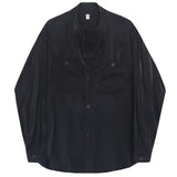 胸ポケット付きスタンドカラールーズシャツ WMD1411 - WAMODA