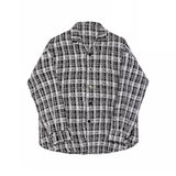 オーバーサイズチェックシャツジャケット WMD1542 - WAMODA