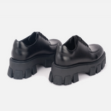 Platform lace -up derby shoes WMD18004