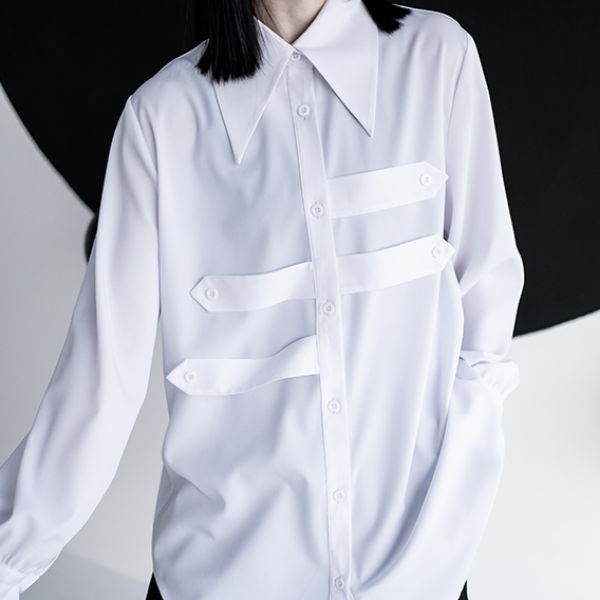 Barimoa Color Sleeve Draft Design Shirt WMD19057