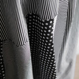 パッチワークデザインフレアロングスカート WMD20112 - WAMODA