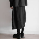 ウエストドローストリングコクーンスカート WMD20137 - WAMODA