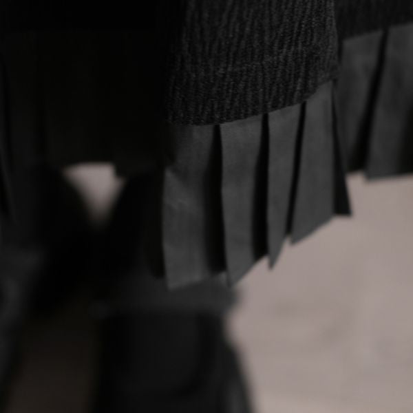 フリルヘムコーデュロイロングスカート WMD20157 - WAMODA