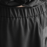 ウエストゴムカーブライン入りシンプルロングスカート WMD20169 - WAMODA