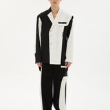 [TIWILLTANG] Asymmetric Side Slit Jacket WMD27004