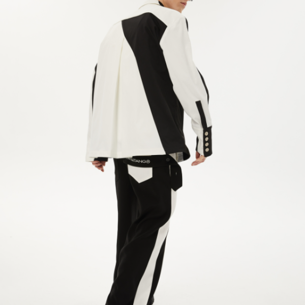 [TIWILLTANG] Asymmetric Side Slit Jacket WMD27004