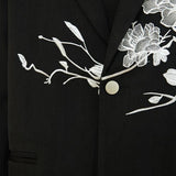 フラワー刺繍デザインジャケット WMD3225 - WAMODA