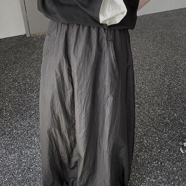 ドローストリングヘムロングスカート WMD7045 - WAMODA